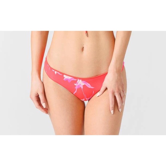 RARE Maaji 🍎 Sugar Candy Apple Sublime Floral Reversible Bikini Bottoms … - Picture 3 of 14